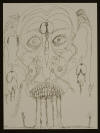 Andrew Gilbert Ohne Titel Tusche und Gouache auf Papier ca. 24 x 34 cm 2008